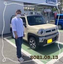 坂道もすいすい！ハスラーＪスタイルターボご納車です★