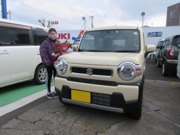 ハスラー　ハイブリッドＧグレード　納車させて頂きました！！