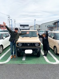 ☆ジムニーご納車いたしました☆