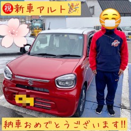 祝★新車アルト納車！！