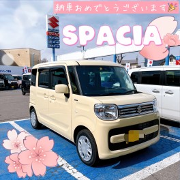 祝★新車スペーシア納車！！