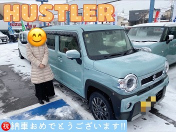 祝★ハスラー納車！！