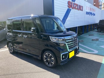 スペーシアカスタム　納車させて頂きました!