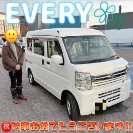 祝★エヴリィ納車！！