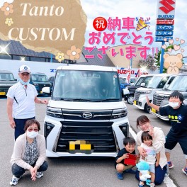 祝★タントカスタム納車！！