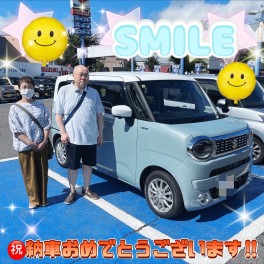 祝★ワゴンＲスマイル納車！！