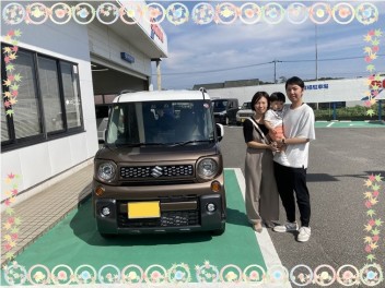 スペーシア納車させていただきました☆