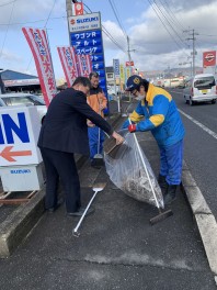 本日は清掃デー