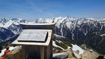 常念岳に登山行ってきました。