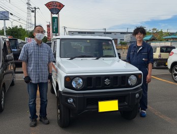 祝！ジムニーご納車おめでとうございます！