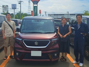 祝！ソリオバンディットご納車おめでとうございます！