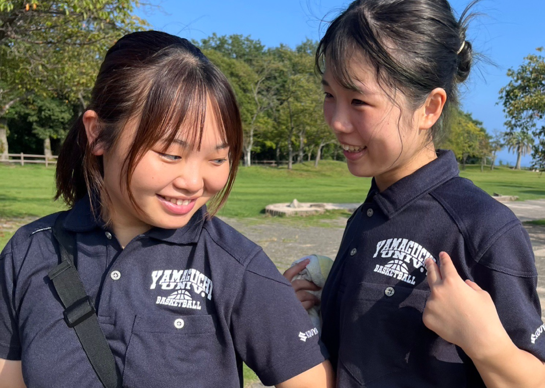 山大女子バスケ部応援(社会貢献活動)１｜山口県のスズキ正規代理店高野山スズキ