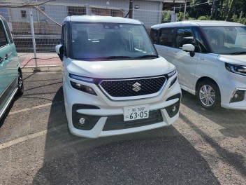 今日の試乗車