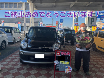 クロスビーご納車おめでとうございます！！