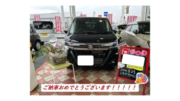 ワゴンRカスタムZご納車おめでとうございます！！！！！