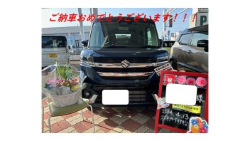 スペーシアカスタムご納車おめでとうございます！！！！！