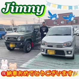 祝★ジムニー納車！！