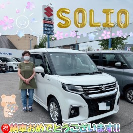 祝★ソリオ納車！！