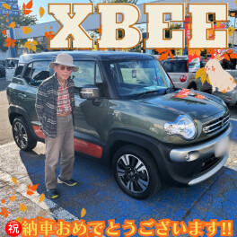 祝★クロスビー納車！！