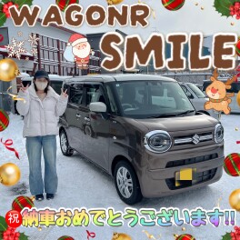 祝★ワゴンＲスマイル納車！！