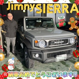 祝★ジムニーシエラ納車！！