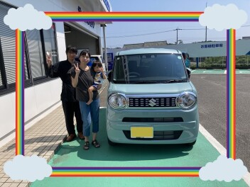 ワゴンＲスマイル納車させていただきました☆