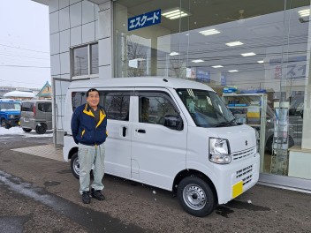 祝！エブリイご納車おめでとうございます！