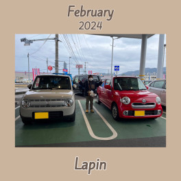 ラパンご納車♡