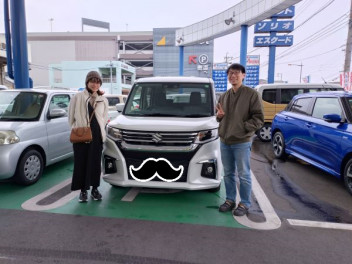 新しい家族にも！！ソリオ納車しました！！