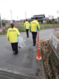 地域清掃を実施しました！