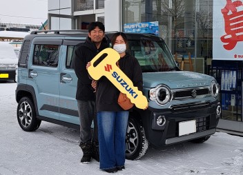 祝！ハスラーご納車おめでとうございます！