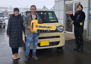 祝！ワゴンＲスマイルご納車おめでとうございます！