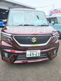 今週もお待ちしております！！ソリオバンディット 試乗車あります！