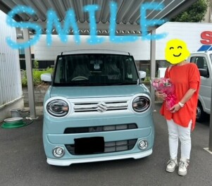 ワゴンRスマイルご納車！