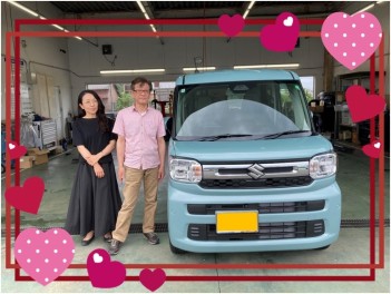 スペーシア納車させていただきました☆