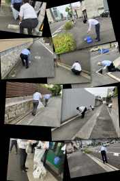 清掃活動を行いました