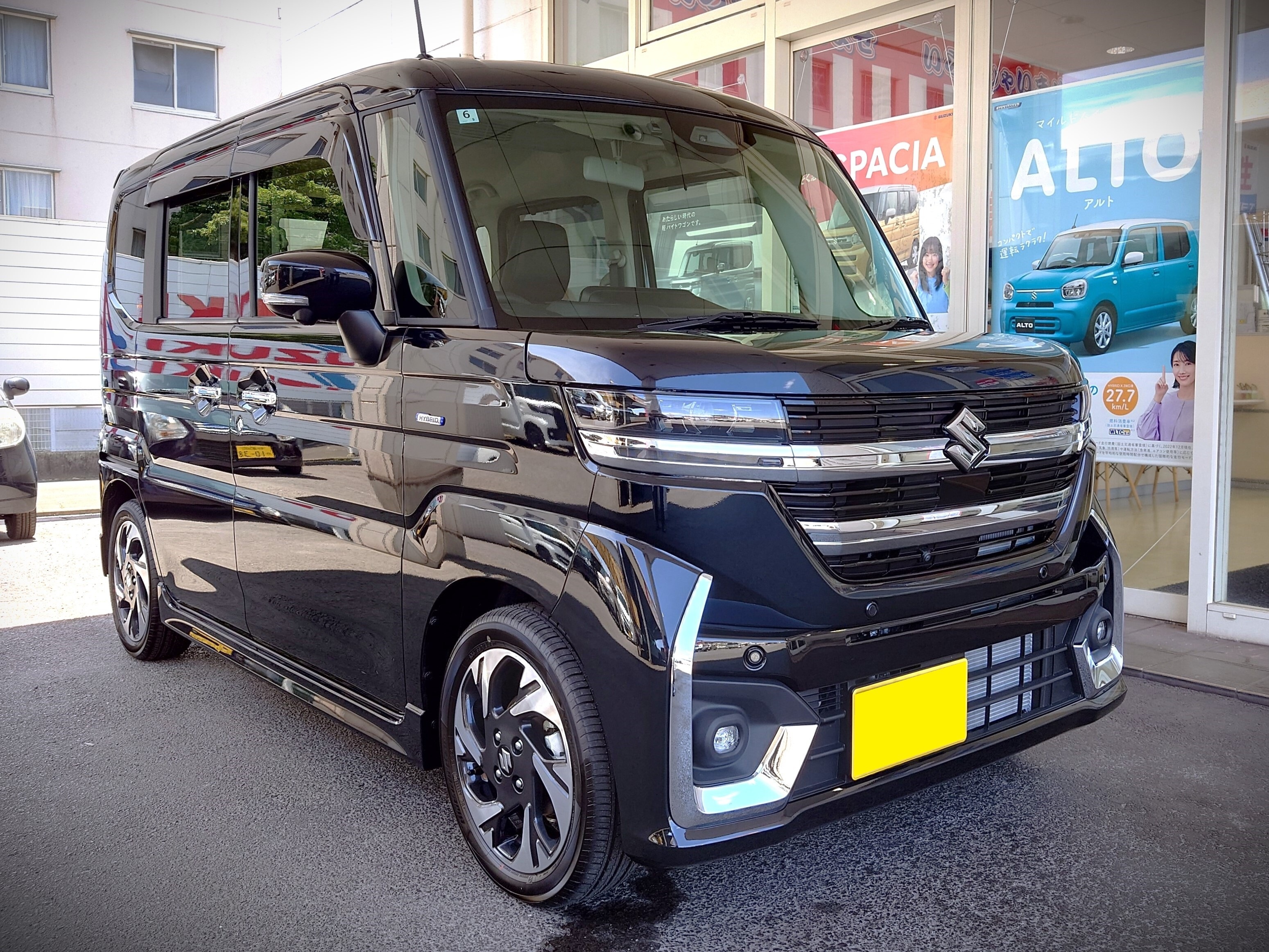 木更津市にお住まいのK様に、スペーシアカスタムをご納車いたし