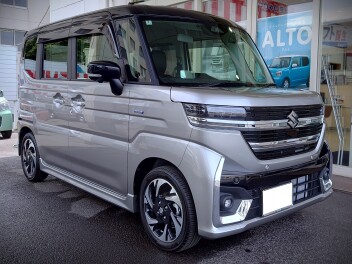 木更津市にお住まいのK様に、スペーシアカスタムをご納車いたしました。