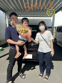 ワゴンRスマイルご納車！