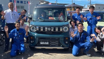 新型スペーシアギア試乗できます