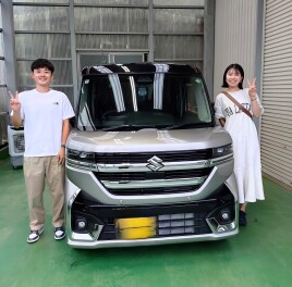 スペーシアカスタム納車式