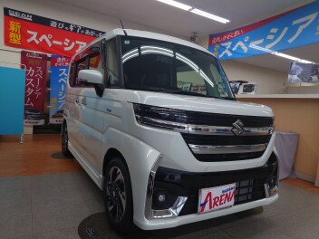 Ｈ様、スペーシアカスタムのご納車おめでとうございます。