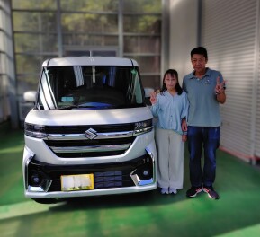 スペーシアカスタム納車式