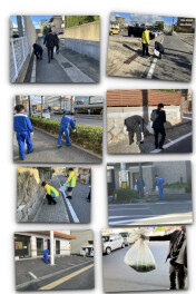 清掃活動をおこないました