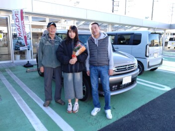 新車　クロスビー　MZ　お納車おめでとうございます！
