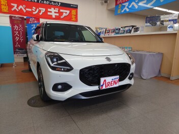 Ｋ様、スイフトのご納車おめでとうございます。