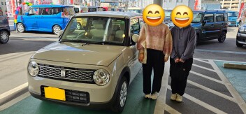ラパンをご納車しました！！