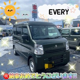 祝★エヴリィ納車！！