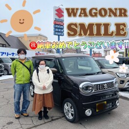 祝★ワゴンＲスマイル納車！！