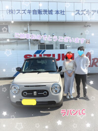 ラパンご納車でございます！